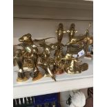 Various brassware Catalogue only, live bidding available via our website. Please note if you require