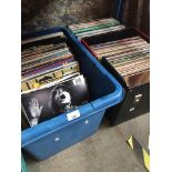 A box and 3 cases of LPs Catalogue only, live bidding available via our website. Please note if