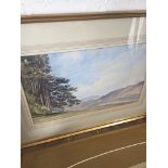 David Harrison, landscape watercolour, signed lower right, 32cm x 51cm, framed and glazed. Catalogue