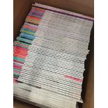 A box of Simply Crochet magazines Catalogue only, live bidding available via our website. Please