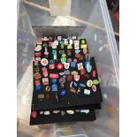 A box of approx 700 badges. Catalogue only, live bidding available via our website. Please note if