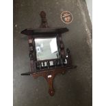 A hall mirror Catalogue only, live bidding available via our website. Please note if you require P&P
