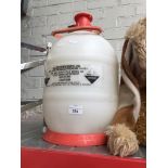 A plastic demijohn Catalogue only, live bidding available via our website. Please note if you