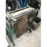 A Pioneer washing mangle Catalogue only, live bidding available via our website. Please note if