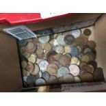 A box of coins Catalogue only, live bidding available via our website. Please note if you require