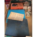 A box of stamp albums and stamps etc Catalogue only, live bidding available via our website.