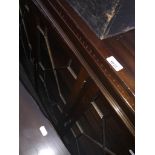 A glazed cabinet bookcase top Catalogue only, live bidding available via our website. Please note if