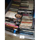 A crate of CDs and DVD box sets Catalogue only, live bidding available via our website. Please