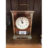 Modern carriage clock Catalogue only, live bidding available via our website. Please note if you