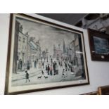 Two unsigned prints after L.S. Lowry Catalogue only, live bidding available via our website. If