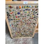 A board of approx 250 badges. Catalogue only, live bidding available via our website. Please note if