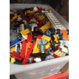 A crate of Lego Catalogue only, live bidding available via our website. Please note if you require
