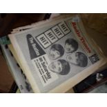 Various 1960s Radio Times/TV times, Beatles magazines etc Catalogue only, live bidding available via
