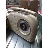 A Bush portable radio Catalogue only, live bidding available via our website. Please note if you