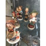 5 Goebel Hummel figures Catalogue only, live bidding available via our website. Please note if you