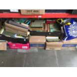 8 boxes and a bag of books. Catalogue only, live bidding available via our website. Please note if