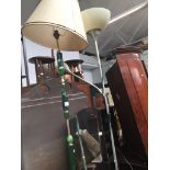 Two lamps Catalogue only, live bidding available via our website. Please note if you require P&P