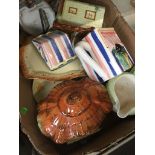 Box of cottage teaware Catalogue only, live bidding available via our website. Please note if you
