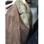 2 sheepskin coats. Catalogue only, live bidding available via our website. Please note if you