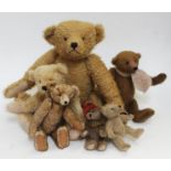 A quantity of collectors bears including a Hermann Teddy Original, a Dean's Rag Book Lemon Sorbet, a