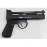 The Webley Junior .177 air pistol.