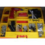 Meccano set in plastic Meccano carry case