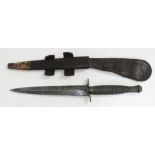 A British Fairbairn Sykes fighting knife.