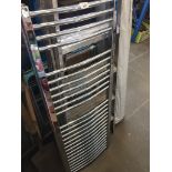 A meter tall towel rail Catalogue only, live bidding available via our website. If you require P&P