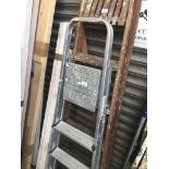 Youngman aluminium stepladders Catalogue only, live bidding available via our website. If you