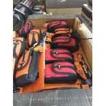 A box of 10 Lowepro camera bags Catalogue only, live bidding available via our website. If you