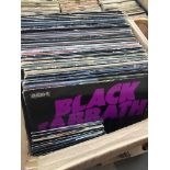 A collection of heavy metal/rock records Catalogue only, live bidding available via our website.