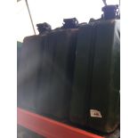 Three metal jerry cans Catalogue only, live bidding available via our website. If you require P&P