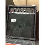 B.B. Blaster & a Benson mini amplifiers Catalogue only, live bidding available via our website. If