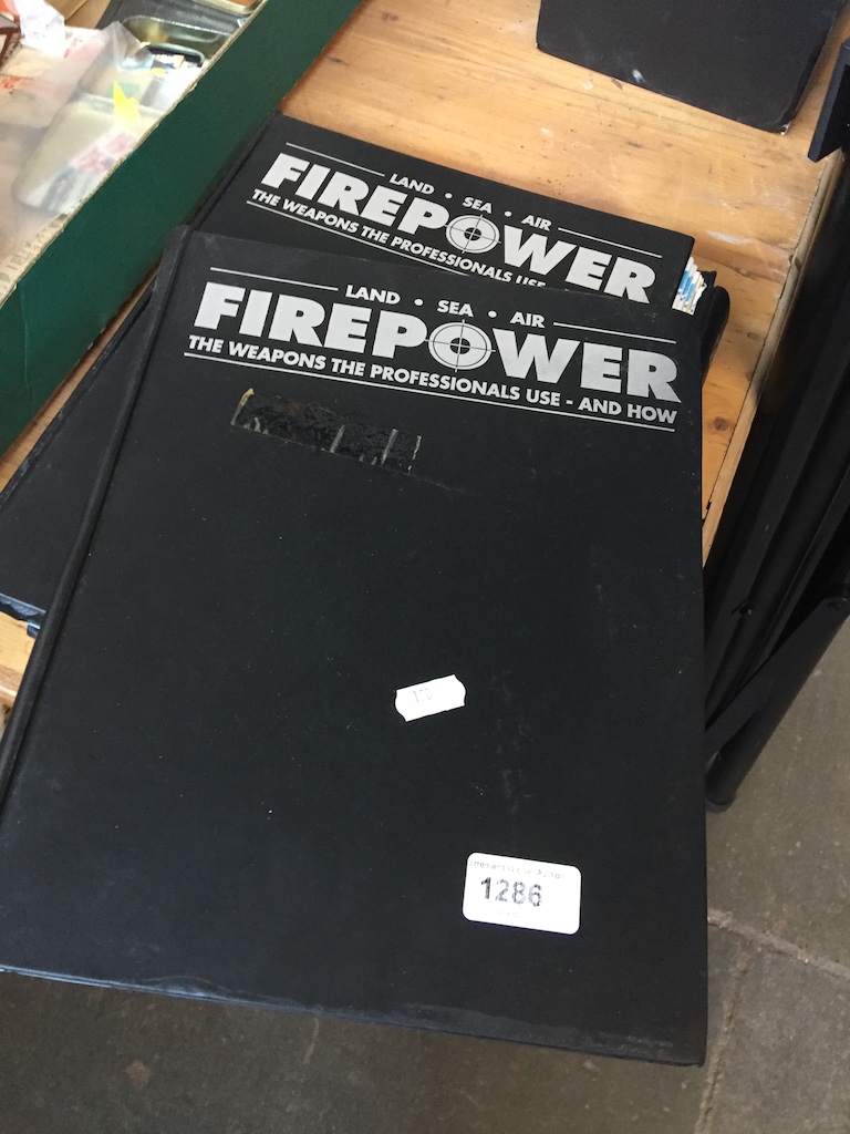 Three folders of Firepower magazines Catalogue only, live bidding available via our website. If