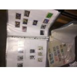 2 folders of stamps etc Catalogue only, live bidding available via our website. If you require P&P