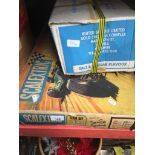 A Scalextric Team Set 35 in original box, with extra box of track Catalogue only, live bidding