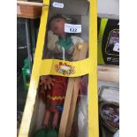 A Pelham puppet in original box - SS3 Gypsy Catalogue only, live bidding available via our