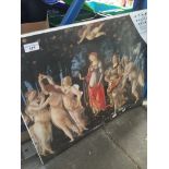 An Athena gallery print - Botticelli Primavera Catalogue only, live bidding available via our
