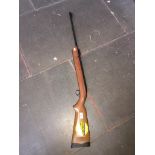 A BSA Airsporter .22 caliber air rifle Catalogue only, live bidding available via our website. If
