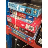 Five jigsaws Catalogue only, live bidding available via our website. If you require P&P please