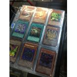 A folder of Yu-Gi-Oh collectors cards Catalogue only, live bidding available via our website. If you