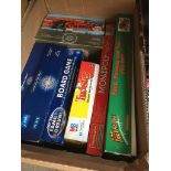 A box of board games. Catalogue only, live bidding available via our website. If you require P&P