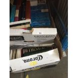 Three boxes of various books Catalogue only, live bidding available via our website. If you