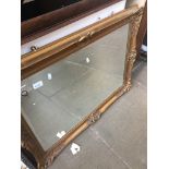 A rectangular gilt frame mirror. Catalogue only, live bidding available via our website. If you