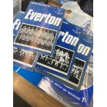 A folder containing approx 47 Everton football programmes, mainly 1970-1972 Catalogue only, live