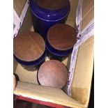 Hornsea kitchen storage jars Catalogue only, live bidding available via our website. If you