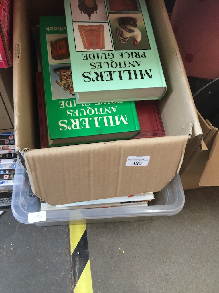 3 boxes of books. Catalogue only, live bidding available via our website. If you require P&P