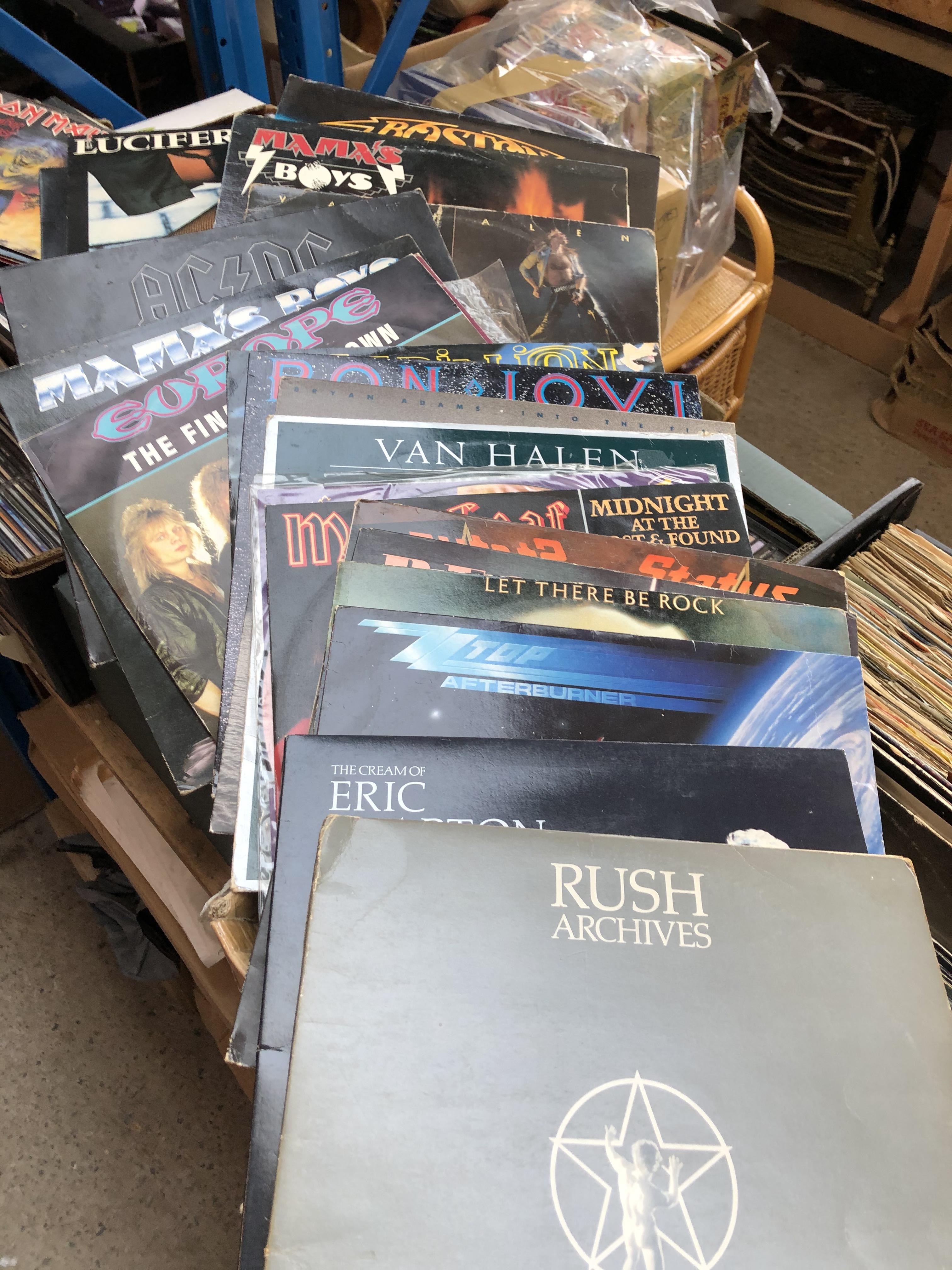 A collection of heavy metal/rock records Catalogue only, live bidding available via our website. - Image 7 of 13