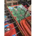 A table football game Catalogue only, live bidding available via our website. If you require P&P