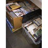3 boxes of DVDs etc Catalogue only, live bidding available via our website. If you require P&P